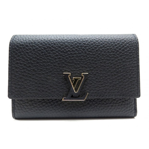 Louis Vuitton Taurillon Capucines Compact Wallet