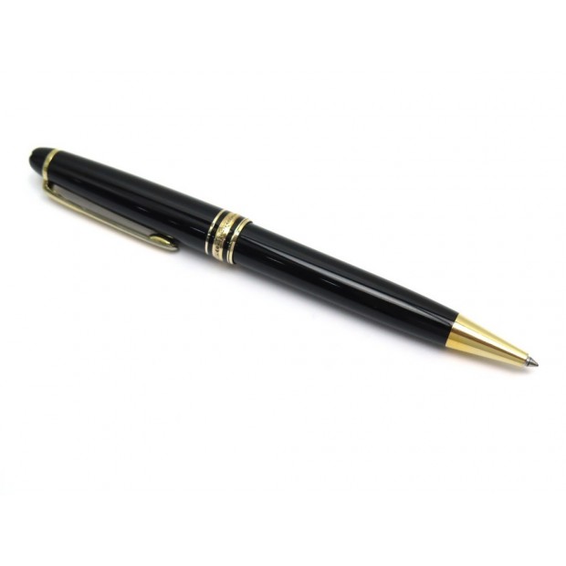 STYLO BILLE MONTBLANC MEISTERSTUCK CLASSIQUE 10883 DORE EN RESINE BALLPOINT 360€