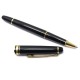 STYLO ROLLER MONTBLANC MEISTERSTUCK CLASSIQUE RESINE NOIRE 