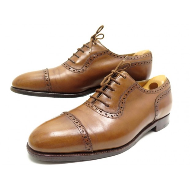 CHAUSSURES JOHN LOBB ADELAIDE 8E 42 RICHELIEU EN CUIR MARRON + EMBAUCHOIRS 1450€