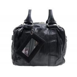 SAC A MAIN BALENCIAGA BLACK BOXY 168035 EN CUIR NOIR BLACK LEATHER HAND BAG 990€