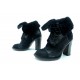  CHAUSSURES BOTTINES A TALONS FOURREES UGG 7 EN CRIN POULAIN 