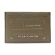 NEUF PORTE CARTES BALENCIAGA 456048 CUIR GRAINE KAKI + BOITE CARDS HOLDER 195€