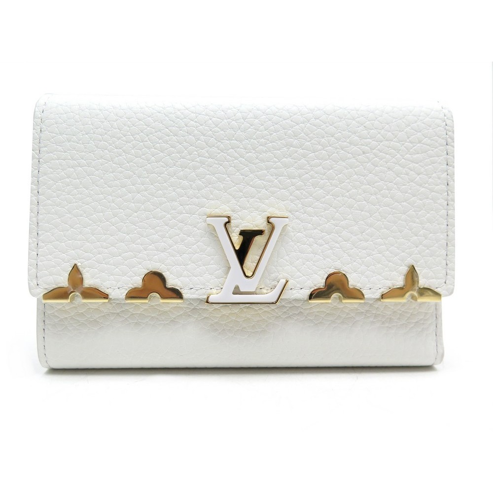 portefeuille louis vuitton compact capucines demi