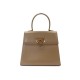 VINTAGE SAC A MAIN SALVATORE FERRAGAMO GANCINI E210536 CUIR BEIGE HAND BAG 1040€