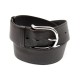 CEINTURE HERMES LARGE T85 EN CUIR GRAINE MARRON + BOITE BROWN LEATHER BELT 665€