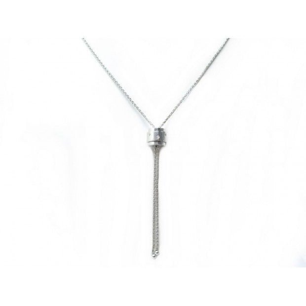 COLLIER PIAGET SAUTOIR POSSESSION OR BLANC ET DIAMANTS - VAL NEUF 2600 