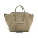 SAC A MAIN CELINE LUGGAGE PHANTOM MEDIUM EN CUIR EFFET CROCO TAUPE HANDBAG 2300€