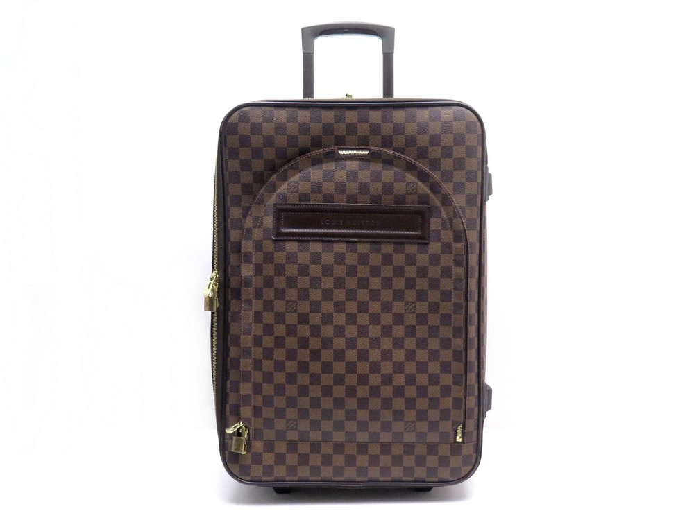 LOUIS VUITTON Damier Ebene Pegase 55 Business Suitcase