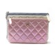 SAC A MAIN CHANEL TRIPLE POCHETTE CUIR MATELASSE TROUSSE LEATHER HAND BAG 1700€