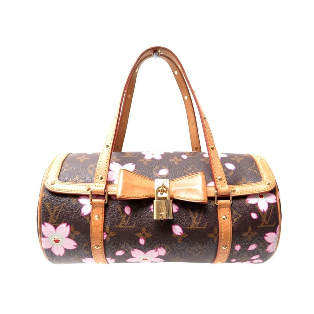 Authentic LOUIS VUITTON Monogram Cherry Blossom Papillon M92009