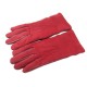 NEUF GANTS HERMES T8 EN CUIR ROUGE ET CACHEMIRE + BOITE NEW LEATHER GLOVES 580€