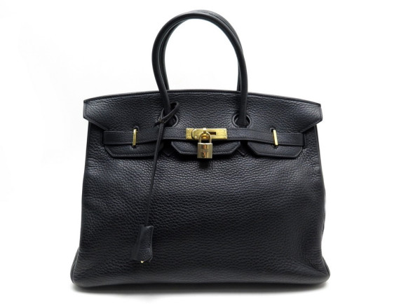 sac a main hermes birkin 35 en cuir taurillon clemence