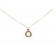 NEUF COLLIER PENDENTIF CARTIER TRINITY BABY 3 ORS SAPHIR ROSE 3GR NECKLACE 1700€