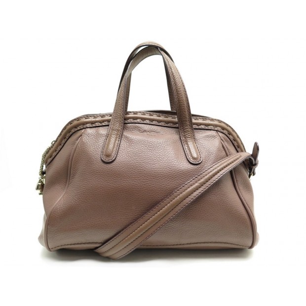 NEUF SAC A MAIN LANCEL LA CHARMEUSE A05580 EN CUIR MARRON BANDOULIERE BAG 495€