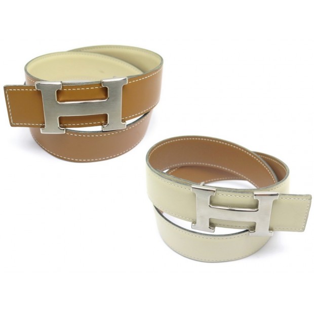 CEINTURE HERMES H CUIR REVERSIBLE T70 