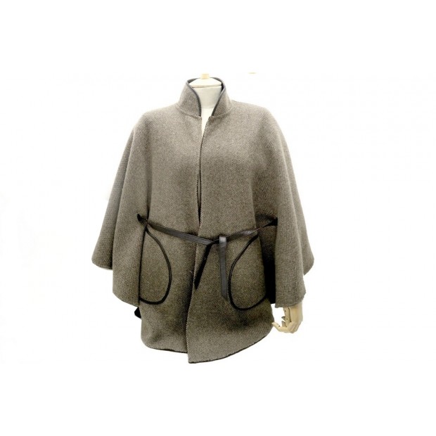 CAPE LORO PIANA ONESIZE EN CACHEMIRE REVERSIBLE SUR VESTE MANTEAU COAT 3100€