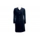 MANTEAU LONG CINTRE LOUIS VUITTON 36 FEMME EN CACHEMIRE NOIR CASHMERE COAT 1800€