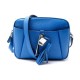 NEUF SAC A MAIN LANCEL NIN A07884 BANDOULIERE CUIR BLEU 