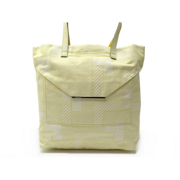 NEUF SAC A LANCEL SHOPPER ENVELOPPE A7026 CABAS TOILE 