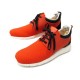 NEUF CHAUSSURES LOUIS VUITTON FASTLANE 8.5 42.5 BASKETS TOILE ORANGE +BOITE 560€