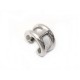 BAGUE HERMES OSMOSE PM H102539B TAILLE 47 ARGENT MASSIF + BOITE SILVER RING 480€