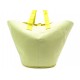 NEUF SAC A MAIN HERMES CABAS DE PLAGE BAIN EN TOILE JAUNE CANVAS HAND BAG 1380€