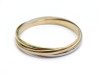 bracelet cartier trinity b6013302 t19 en or jaune rose