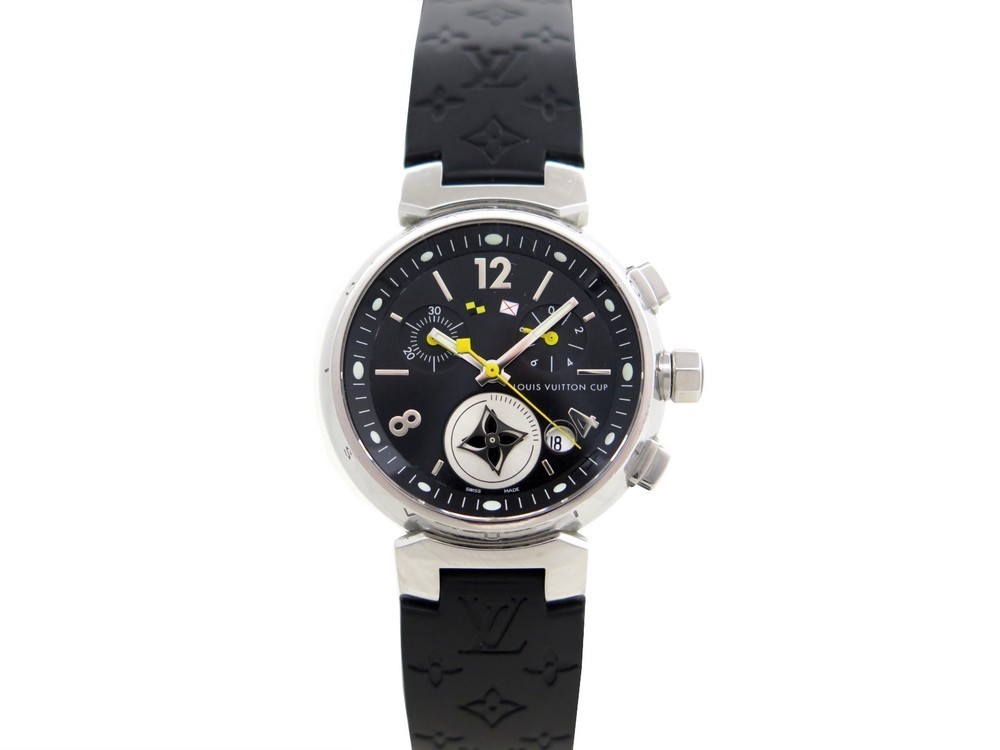 LOUIS VUITTON Sapphire Tambour Lovely Cup 38mm Watch 