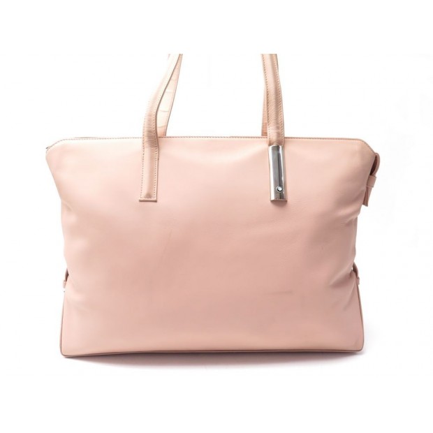 SAC A MAIN MONTBLANC LADYSTAR 35935 EN CUIR ROSE STYLO PINK LEATHER HAND BAG