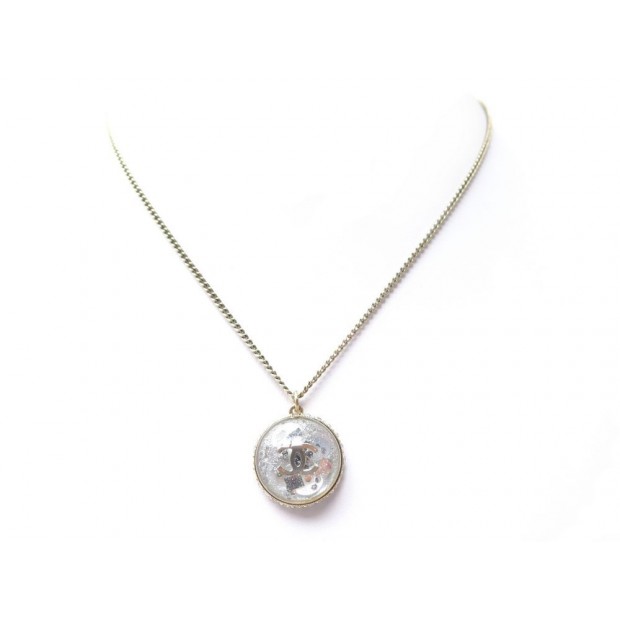 NEUF COLLIER CHANEL BULLE LOGO CC 