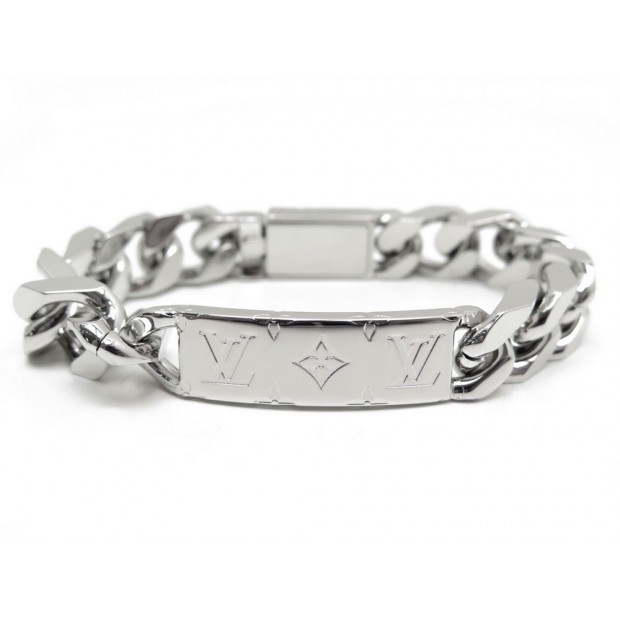 Louis Vuitton men's stainless steel bracelet