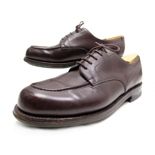 CHAUSSURES JM WESTON CUIR MARRON 