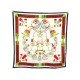 FOULARD HERMES PANACHE ET FANTAISIE CARRE 90 GRYGKAR EN SOIE SILK SCARF 370€