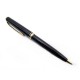 STYLO BILLE MONTBLANC GENERATION EN RESINE NOIR METAL DORE BALLPOINT PEN 240€