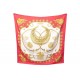 FOULARD HERMES CAVALIER D'OR SOIE 