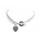 COLLIER TIFFANY & CO RETURN TO 40 CM BIJOU EN ARGENT MASSIF 925 NECKLACE 550€