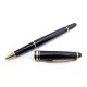 STYLO MONTBLANC BILLE MEISTERSTUCK NOIR + ETUI 