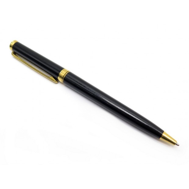 STYLO BILLE MONTBLANC NOBLESSE OBLIGE EN RESINE NOIR BLACK BALLPOINT PEN 360€