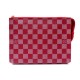 NEUF POCHETTE LOUIS VUITTON ELEMENT EN TOILE DAMIER ROUGE RED CANVAS POUCH 660€