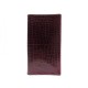 VINTAGE PORTE AGENDA HERMES CUIR CROCODILE POROSUS ROUGE COUVERTURE DIARY COVER