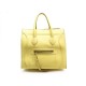 SAC A MAIN CELINE LUGGAGE PHANTOM MEDIUM EN CUIR GRAINE JAUNE HAND BAG 2300€