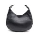 SAC A MAIN CHRISTIAN DIOR ETHNIC ROND EN CUIR GRAINE NOIR LEATHER HAND BAG 990€