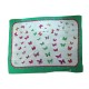 PAREO HERMES FARANDOLE PAPILLONS EN COTON VERT ETOLE DE PLAGE BEACH SCARF 400€