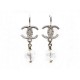 BOUCLES D OREILLE CHANEL PENDANTES 