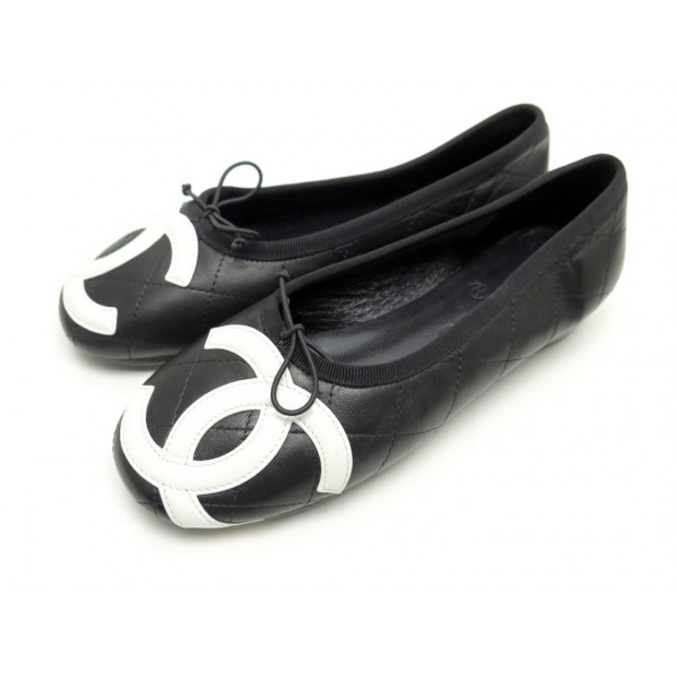 chaussures chanel cambon logo cc g24712 ballerines 35