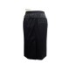 NEUF JUPE LOUIS VUITTON TAILLE 38 S EN LAINE NOIR NEW BLACK WOOL SKIRT 1400€