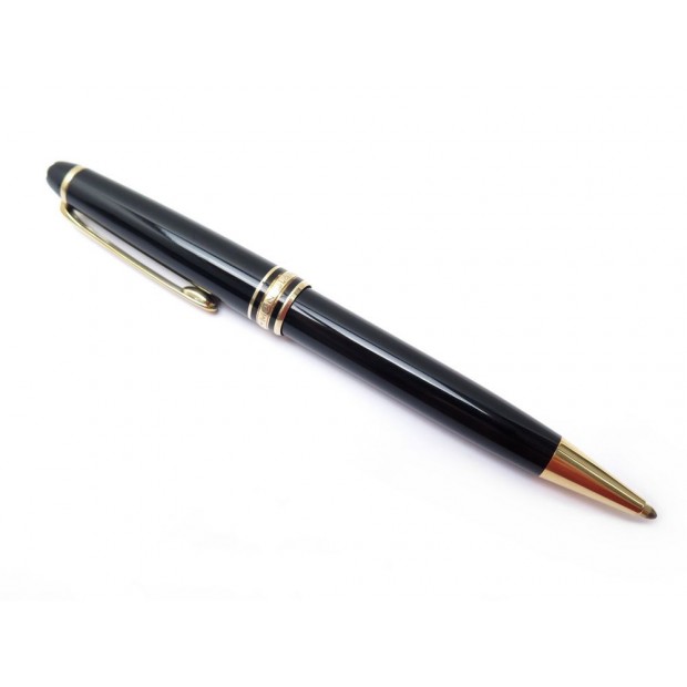 STYLO BILLE MONTBLANC MEISTERSTUCK CLASSIQUE RESINE NOIRE 