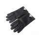 NEUF GANTS HERMES KELLY CUIR NOIR 7.5 