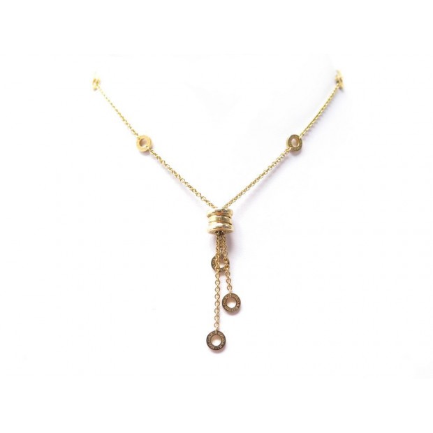  NEUF COLLIER BULGARI B.ZERO1 OR JAUNE 18K 